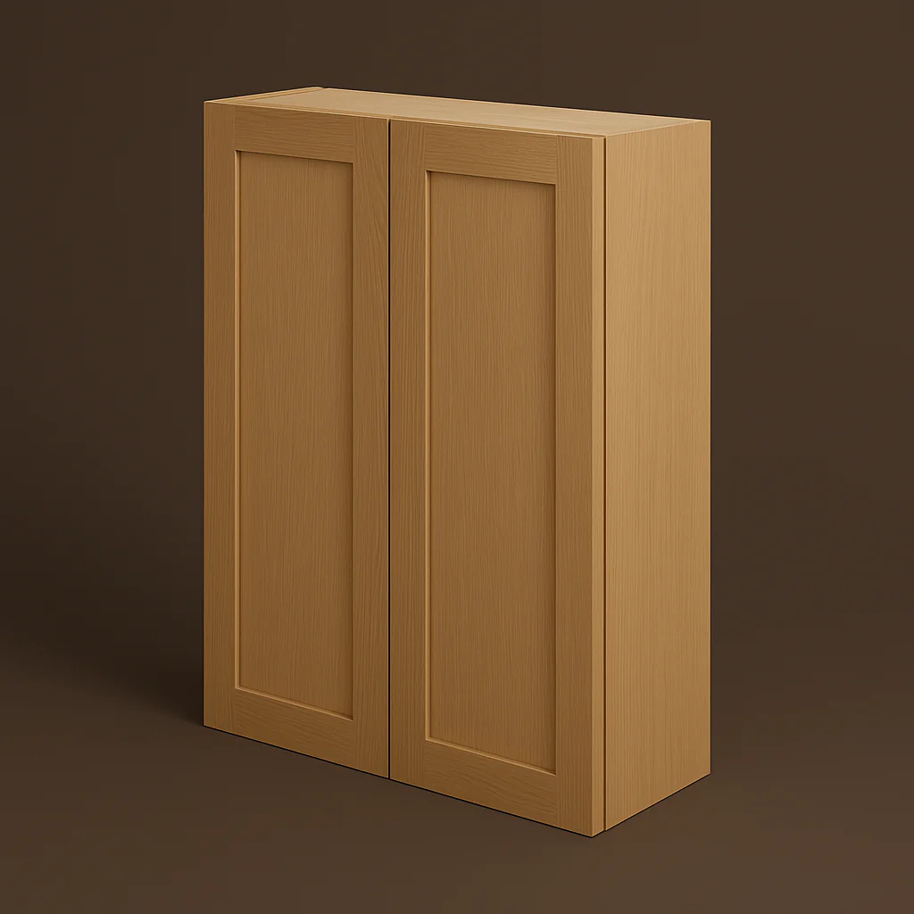Hampton Bay Avondale 27 in. White Oak Shaker Wall Kitchen Cabinet