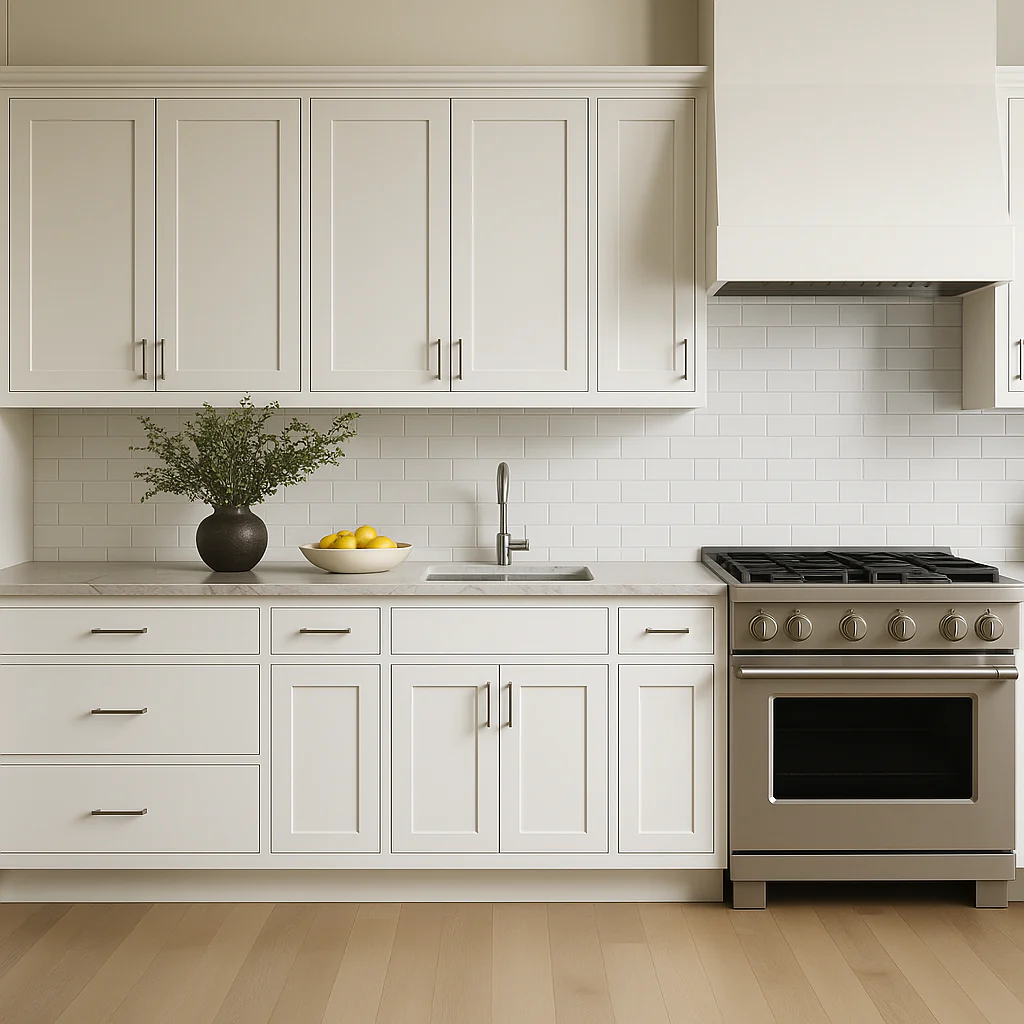 Hampton Bay Avondale 27-inch Alpine White Shaker Base Kitchen Cabinet - Image 3