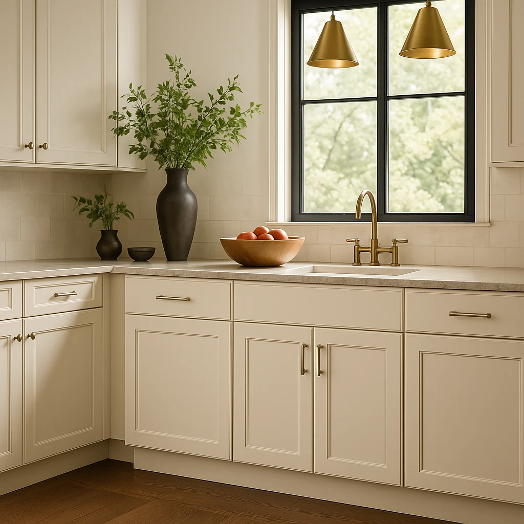 Hampton Bay Avondale 27-inch Shaker Base Kitchen Cabinet in Antique White - Image 4