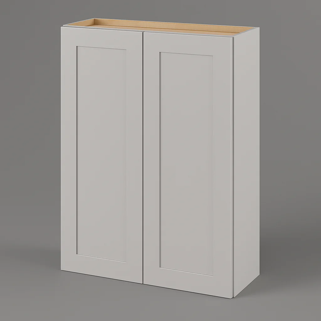 Hampton Bay Avondale 30" Dove Gray Shaker Wall Kitchen Cabinet