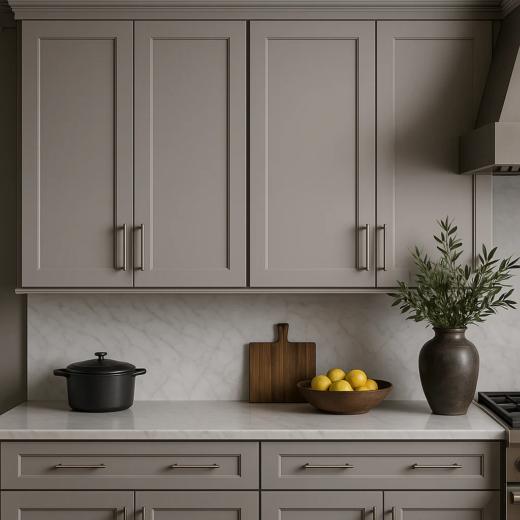 Hampton Bay Avondale 30" Dove Gray Shaker Wall Kitchen Cabinet - Image 3