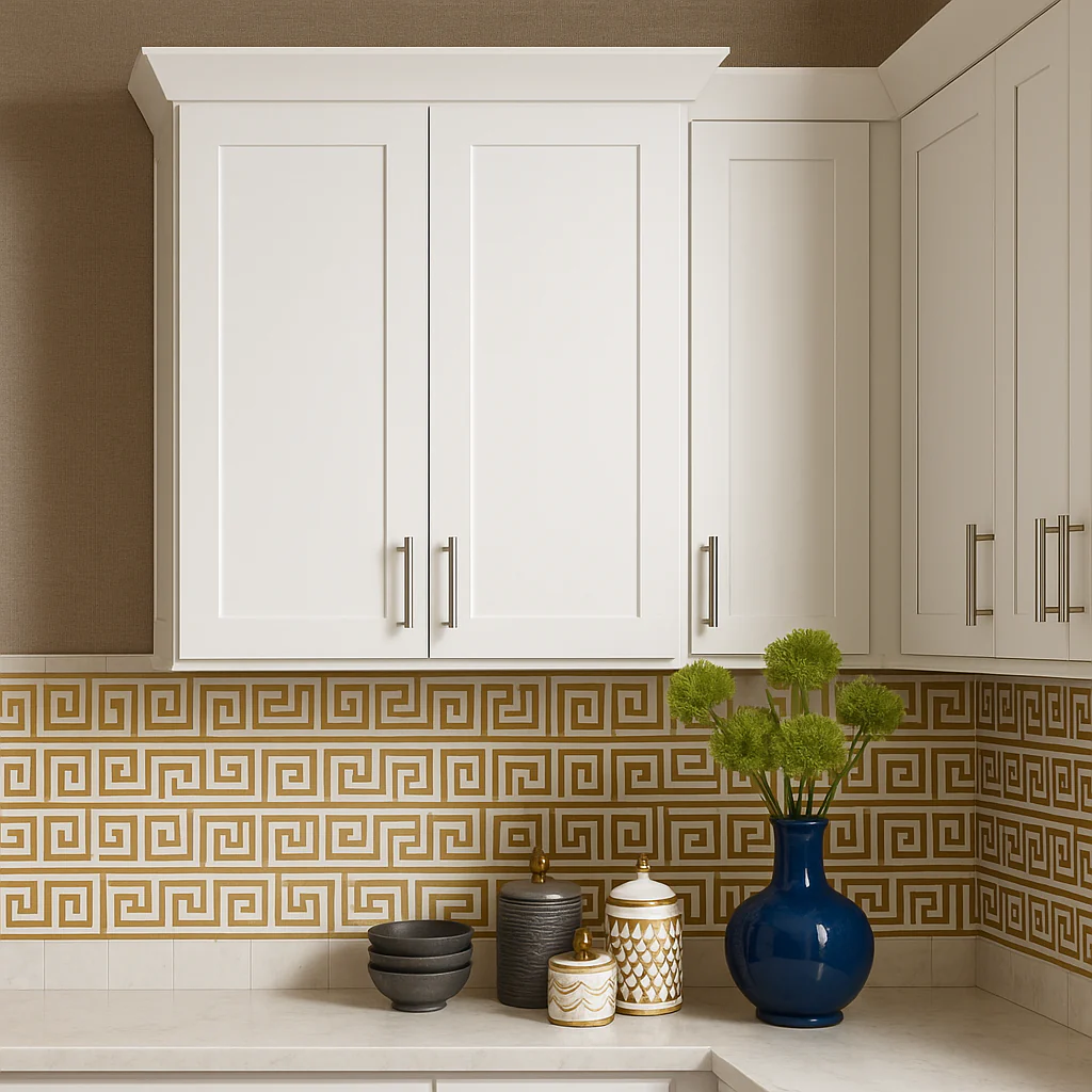 Hampton Bay Avondale 30 in. Alpine White Shaker Wall Kitchen Cabinet - Image 3