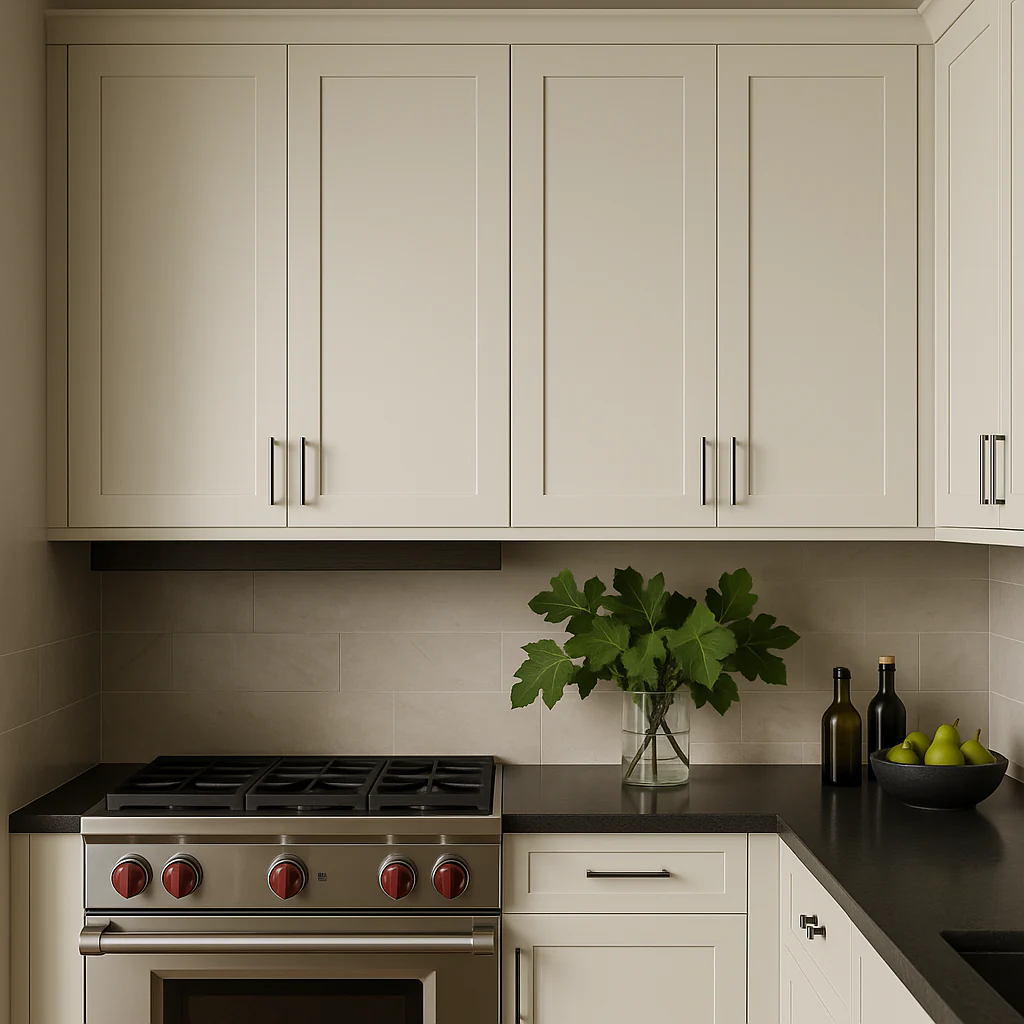 Hampton Bay Avondale 30 in. Ready to Assemble Shaker Wall Kitchen Cabinet in Antique White - Image 2