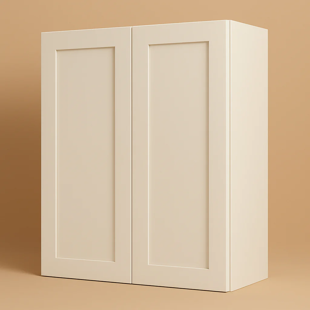 Hampton Bay Avondale 30-inch Shaker Wall Kitchen Cabinet in Antique White