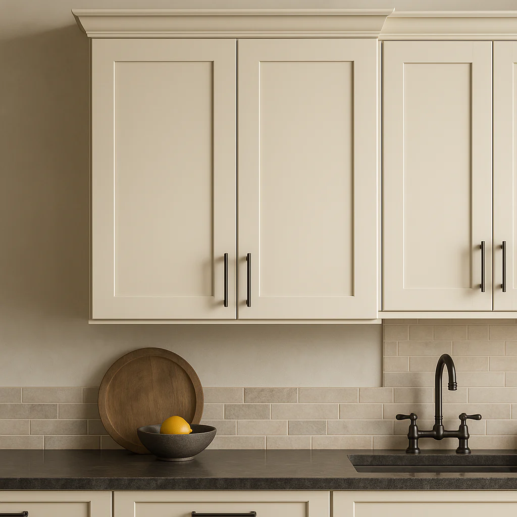 Hampton Bay Avondale 30-inch Shaker Wall Kitchen Cabinet in Antique White - Image 3