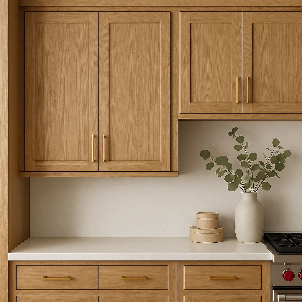 Hampton Bay Avondale 30-inch White Oak Shaker Wall Kitchen Cabinet - Image 3