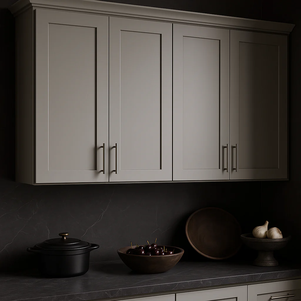 Hampton Bay Avondale 36" Dove Gray Shaker Wall Kitchen Cabinet - Image 3