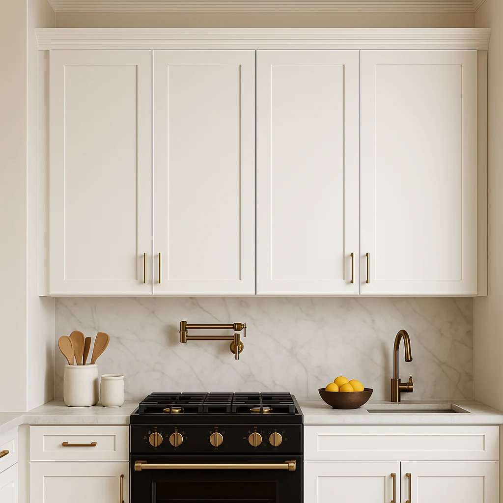 Hampton Bay Avondale 36 in. W x 12 in. D x 42 in. H Ready to Assemble Plywood Shaker Wall Kitchen Cabinet in Alpine White - Image 4