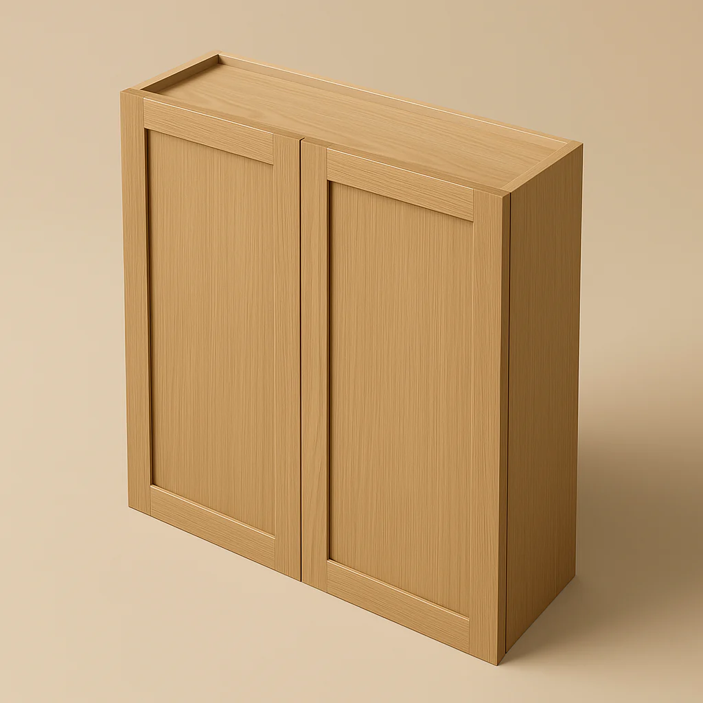 Hampton Bay Avondale 36 in. White Oak Shaker Wall Kitchen Cabinet