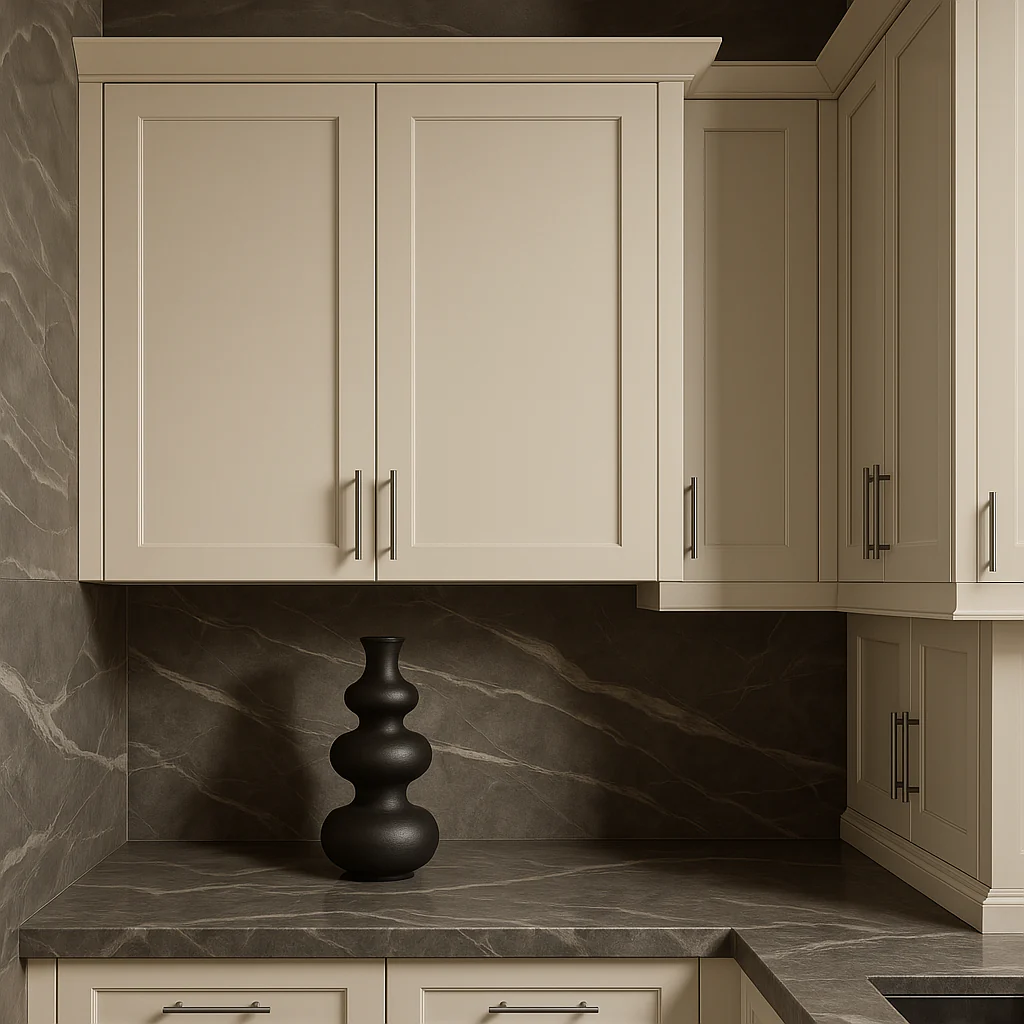 Hampton Bay Avondale 36-inch Shaker Wall Kitchen Cabinet in Antique White - Image 3
