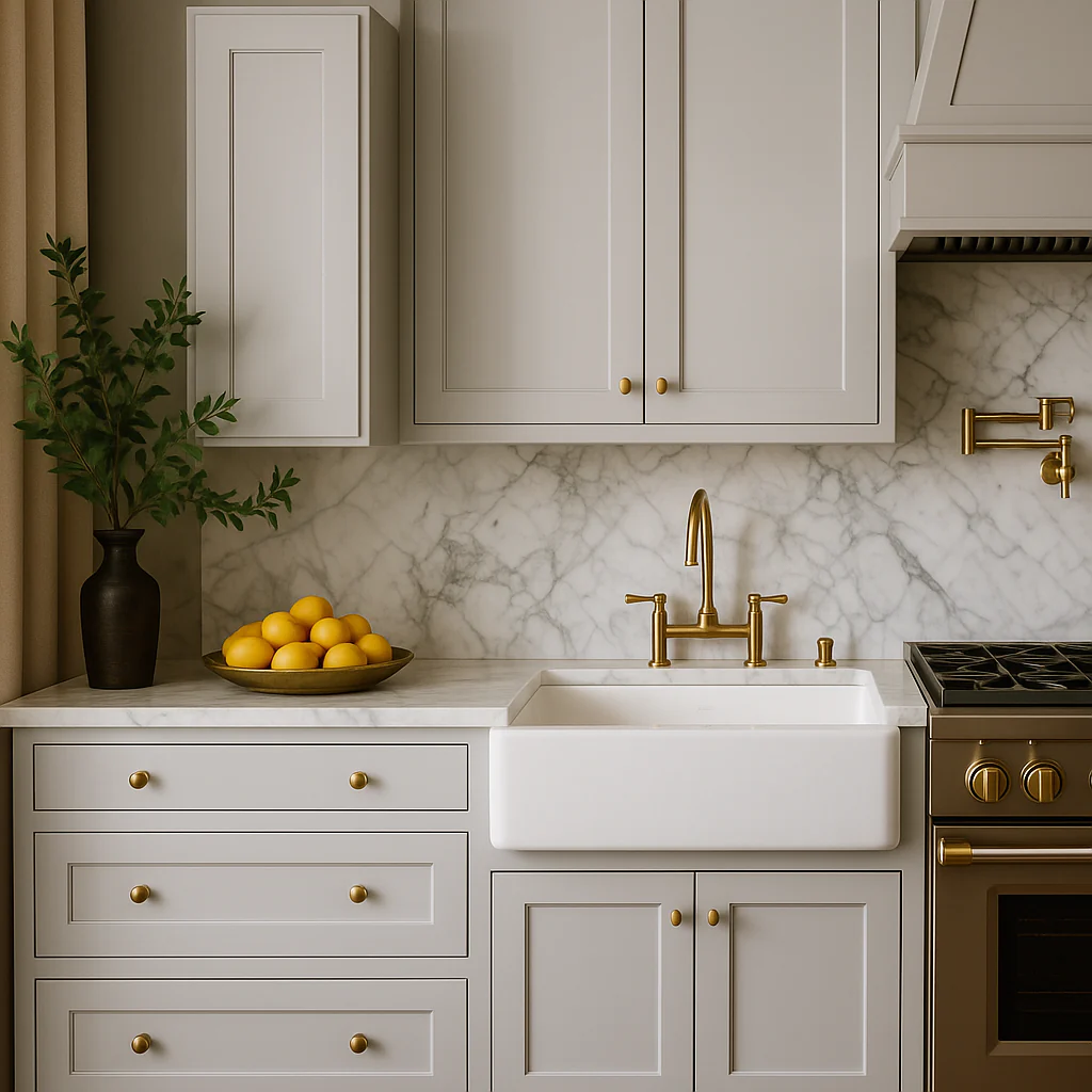 Hampton Bay Avondale 9 in. W x 12 in. D x 30 in. H Ready to Assemble Plywood Shaker Wall Kitchen Cabinet in Dove Gray - Image 2