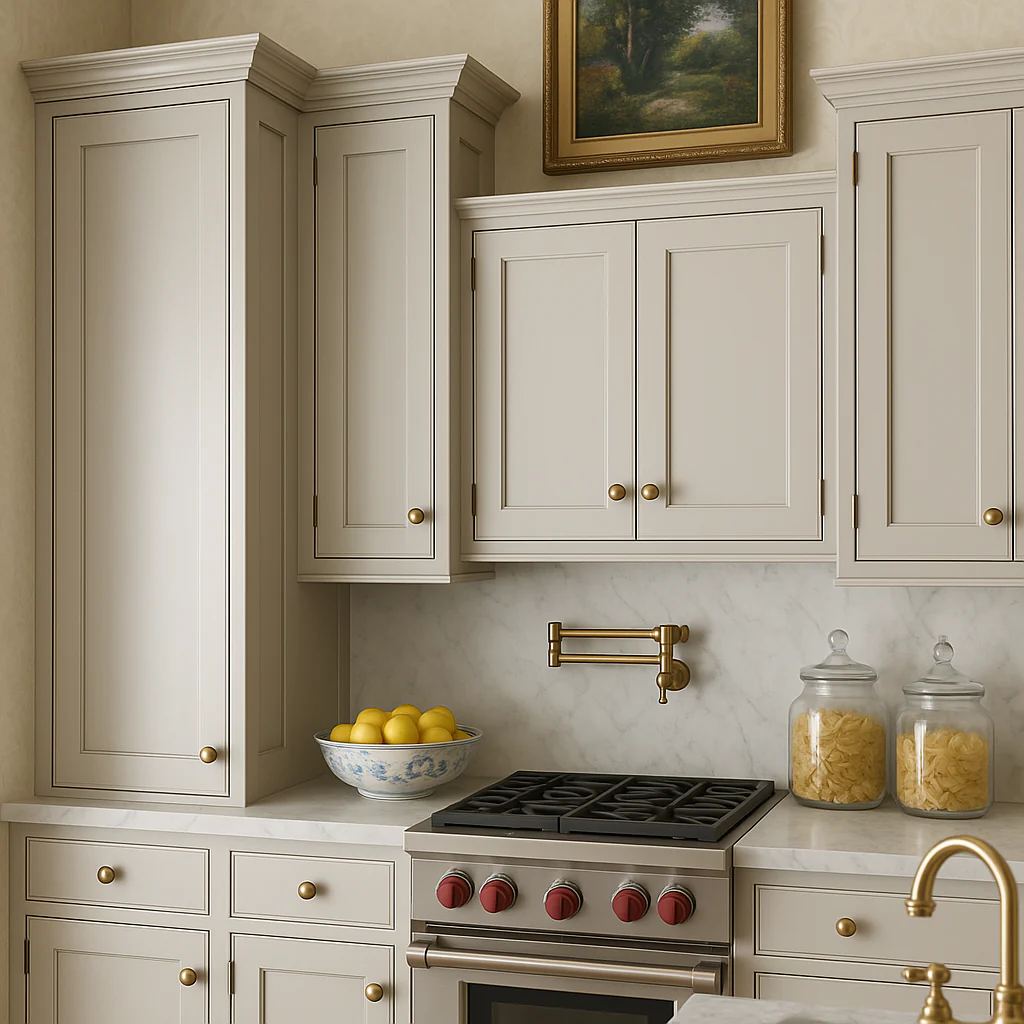 Hampton Bay Avondale 9 in. W x 12 in. D x 30 in. H Ready to Assemble Plywood Shaker Wall Kitchen Cabinet in Dove Gray - Image 4
