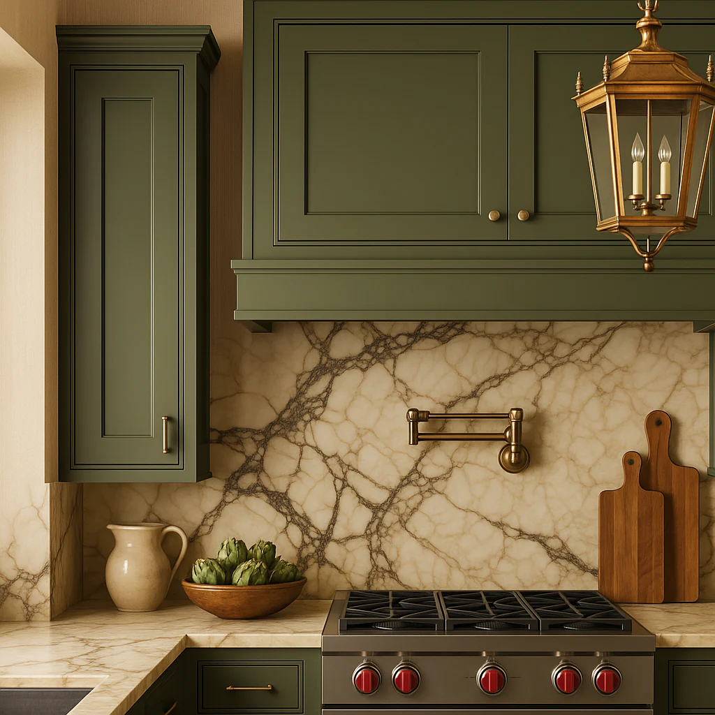 Hampton Bay Avondale 9 in. W x 12 in. D x 36 in. H Ready to Assemble Plywood Shaker Wall Kitchen Cabinet in Fern Green - Image 4