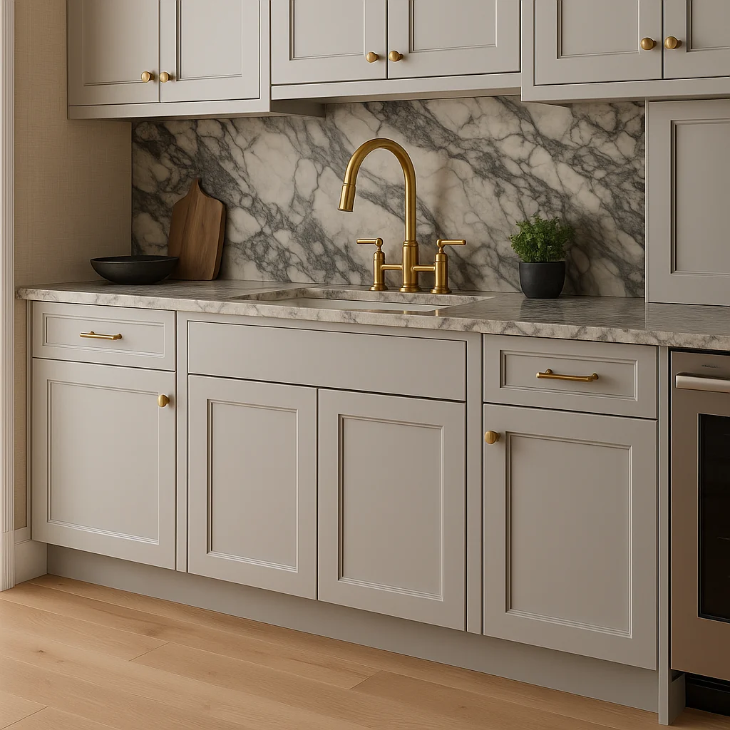 Hampton Bay Avondale ADA Sink Base Cabinet, Dove Gray, 36x24x34.5 in. - Image 3