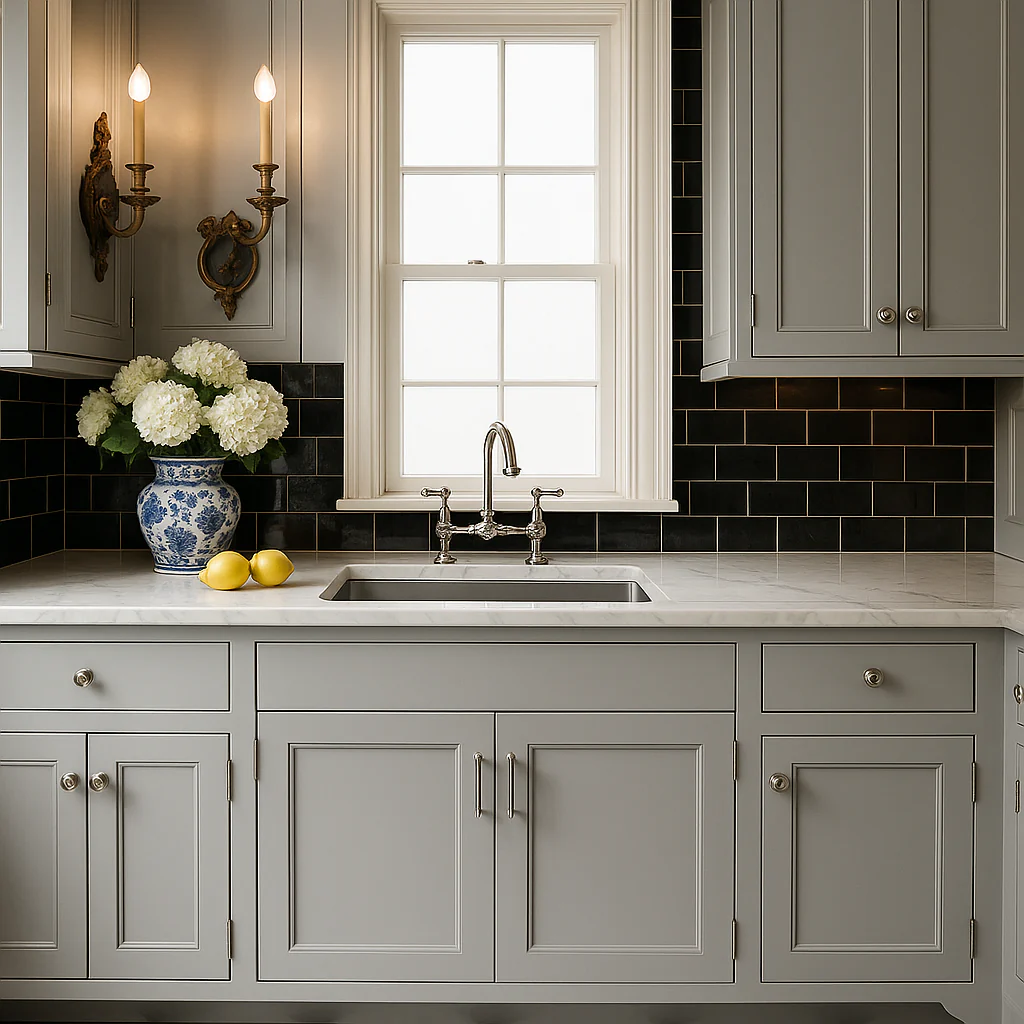 Hampton Bay Avondale ADA Sink Base Cabinet, Dove Gray, 36x24x34.5 in. - Image 4
