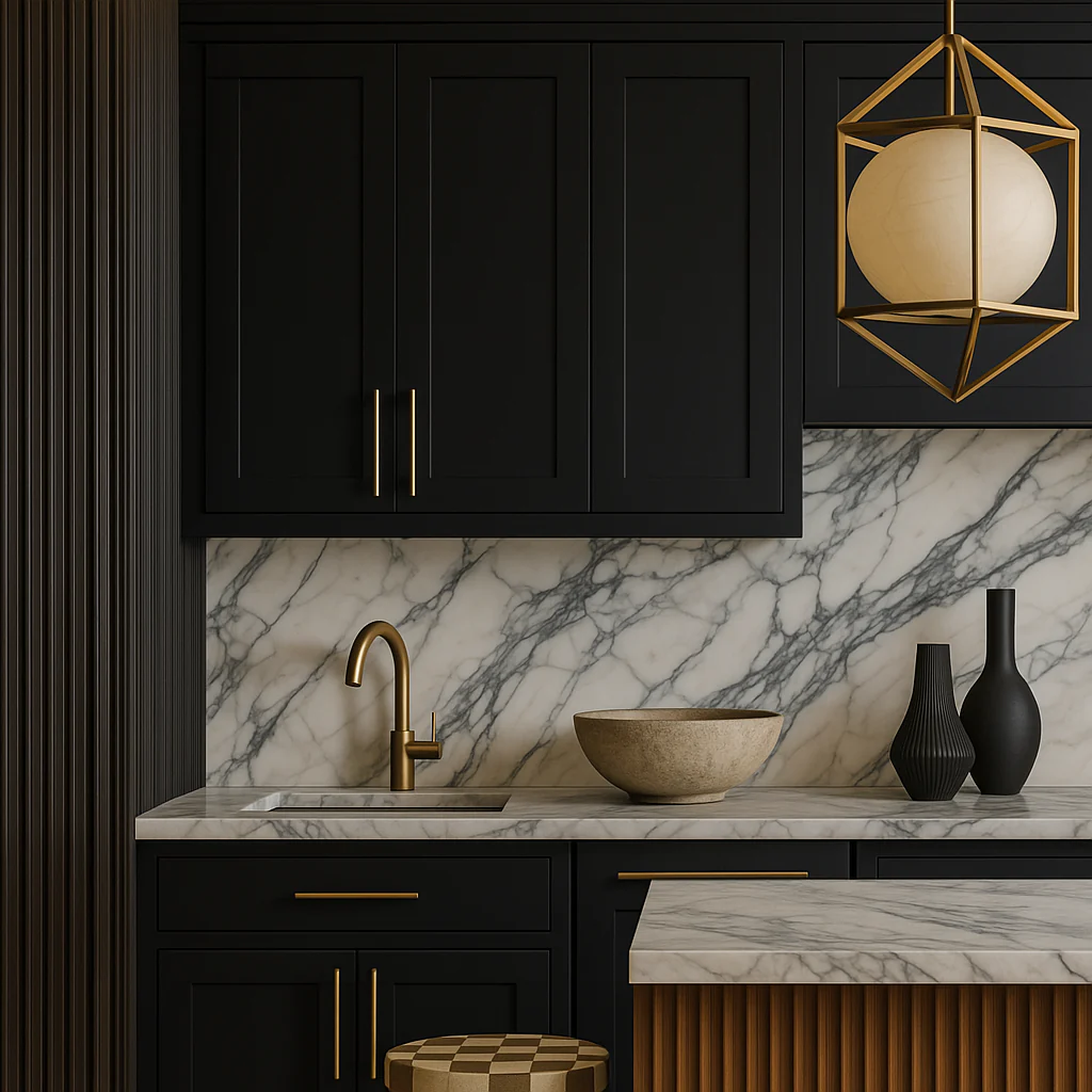 Hampton Bay Avondale Raven Black Shaker Wall Kitchen Cabinet, 15x12x36 in. - Image 3