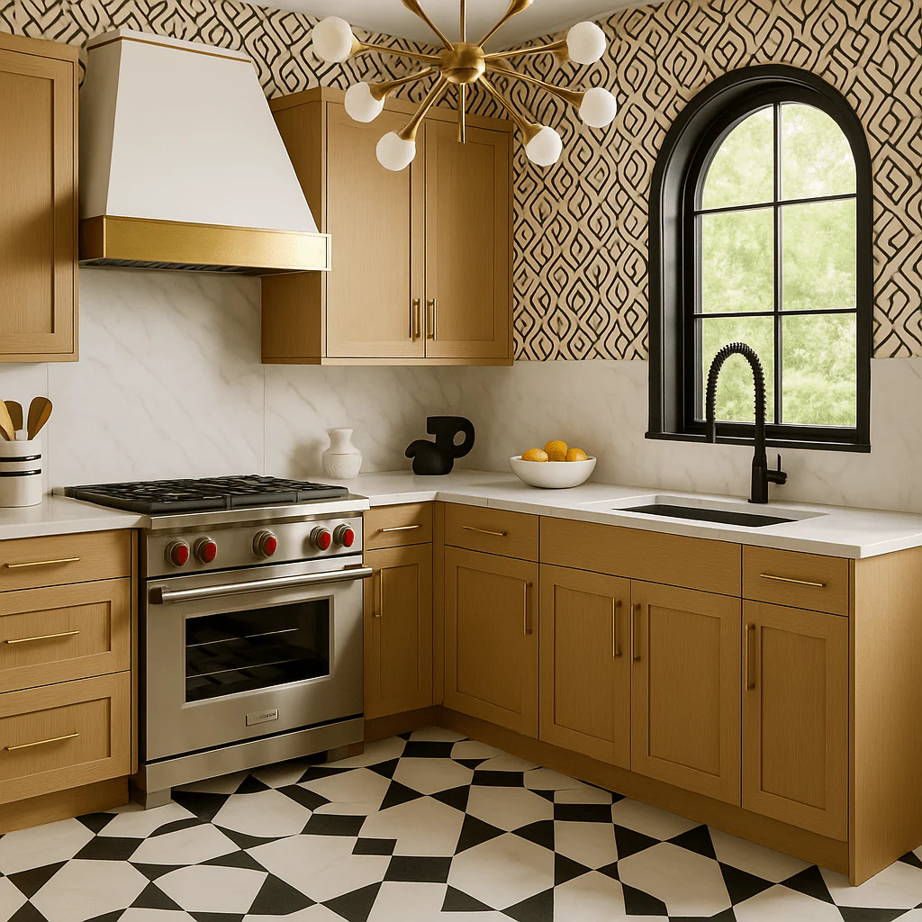 Hampton Bay Avondale Shaker Base Kitchen Cabinet in White Oak - Image 3