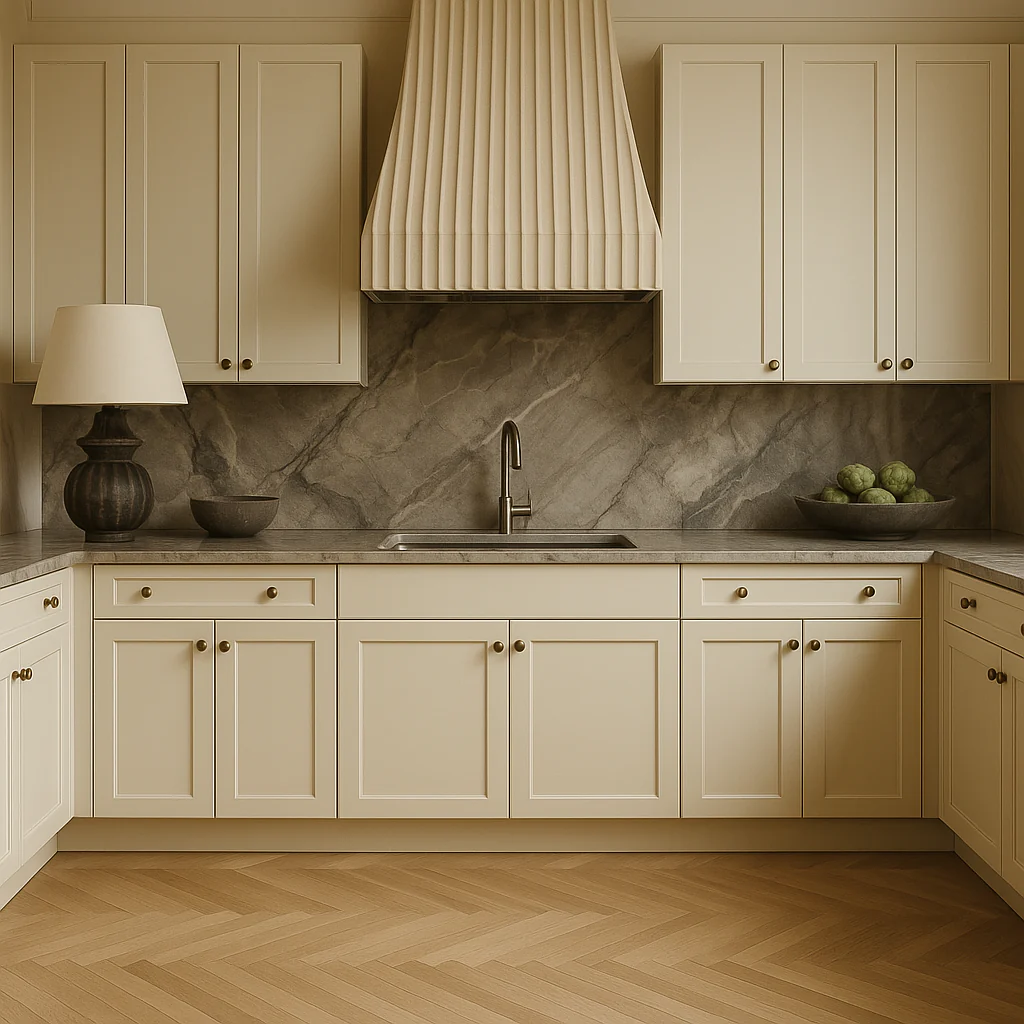 Hampton Bay Avondale Shaker Sink Base Kitchen Cabinet, Antique White - Image 3