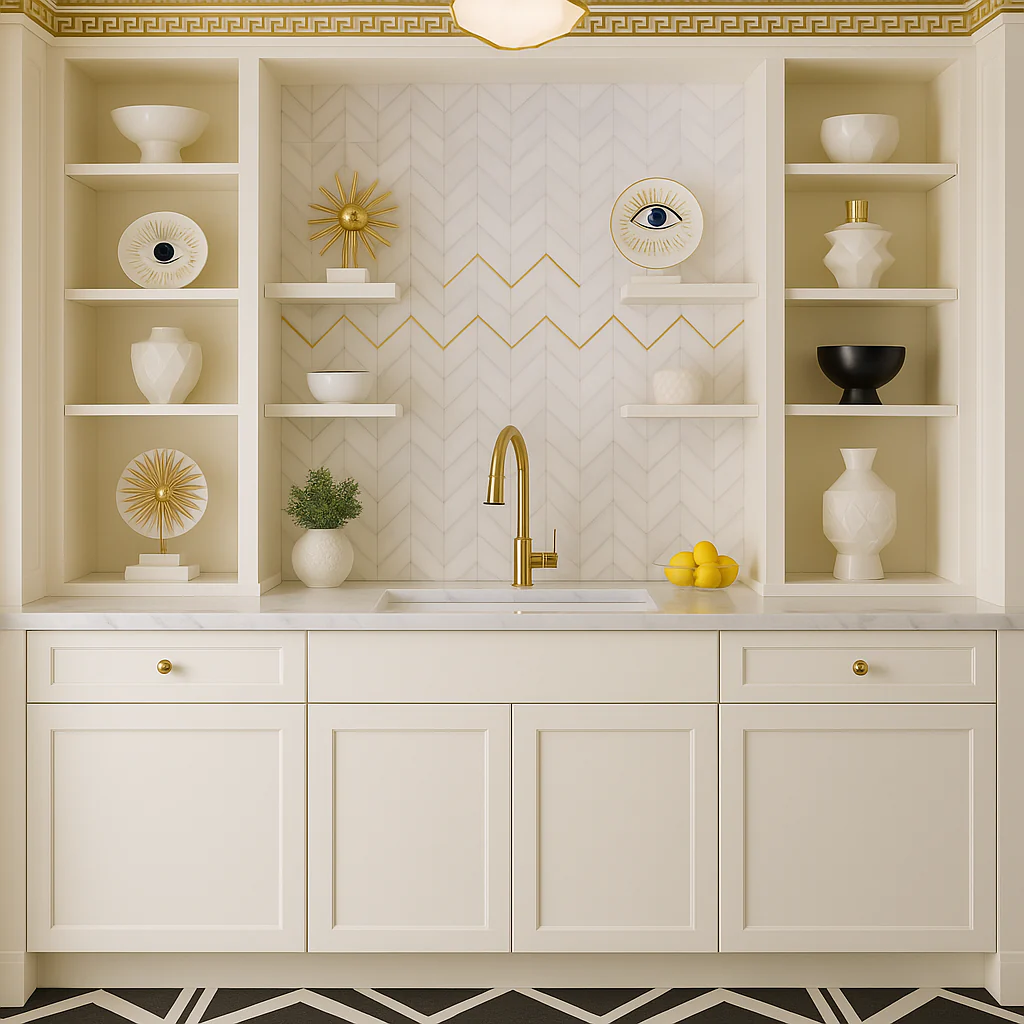 Hampton Bay Avondale Shaker Sink Base Kitchen Cabinet, Antique White - Image 3