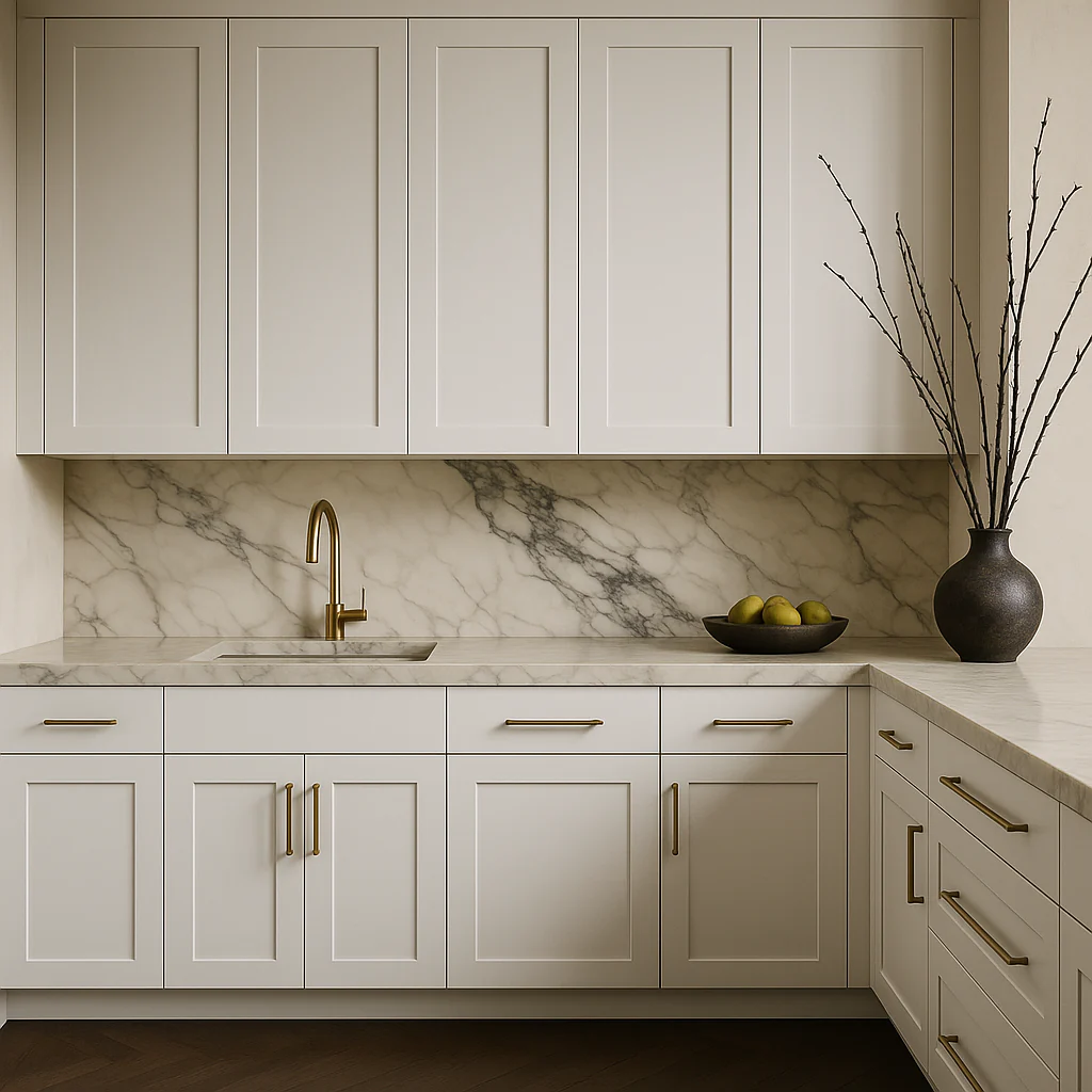 Hampton Bay Avondale Shaker Wall Kitchen Cabinet, 12 in. W x 12 in. D x 30 in. H, Alpine White - Image 2