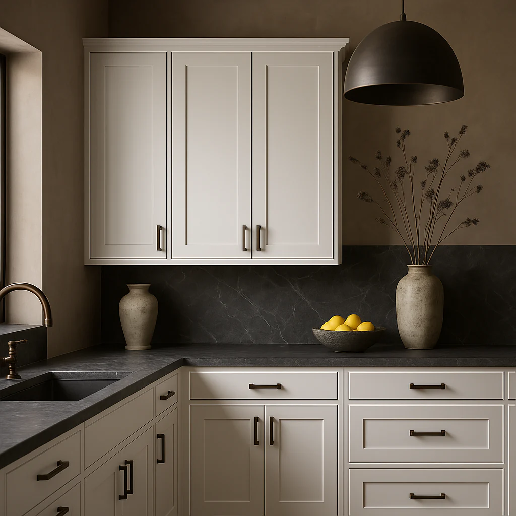 Hampton Bay Avondale Shaker Wall Kitchen Cabinet, 12 in. W x 12 in. D x 36 in. H, Alpine White - Image 3