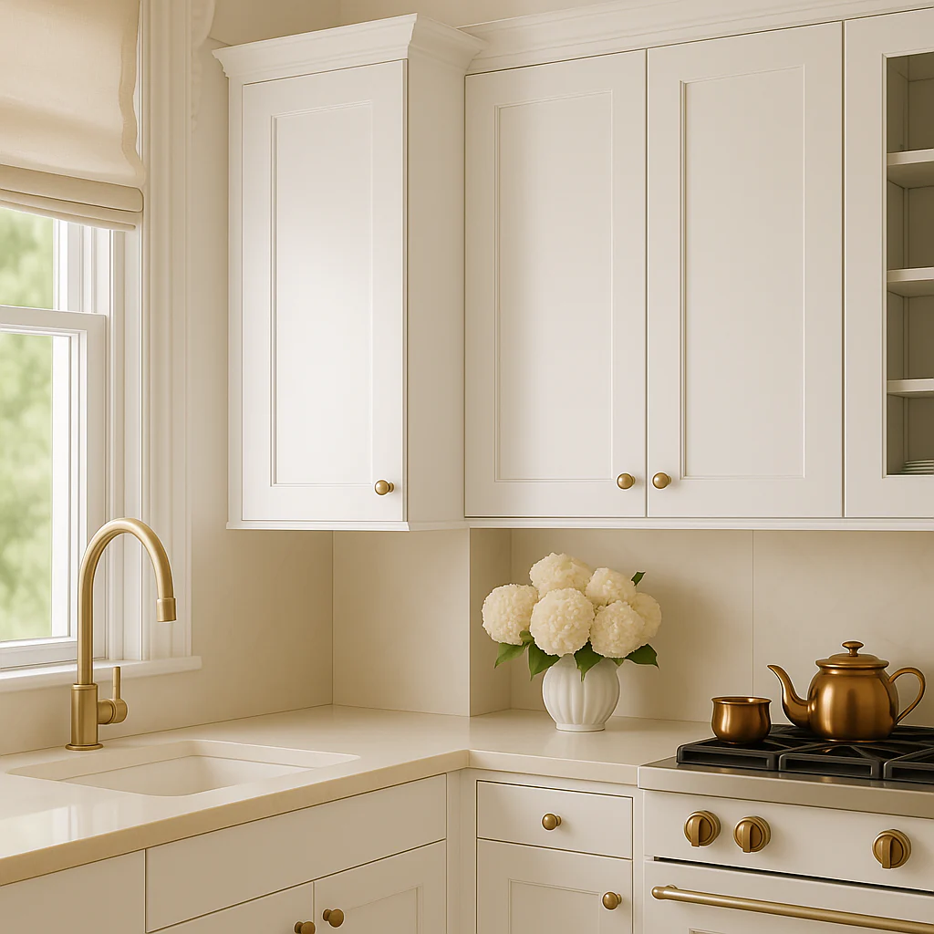 Hampton Bay Avondale Shaker Wall Kitchen Cabinet, 12 in. W x 12 in. D x 36 in. H, Alpine White - Image 4