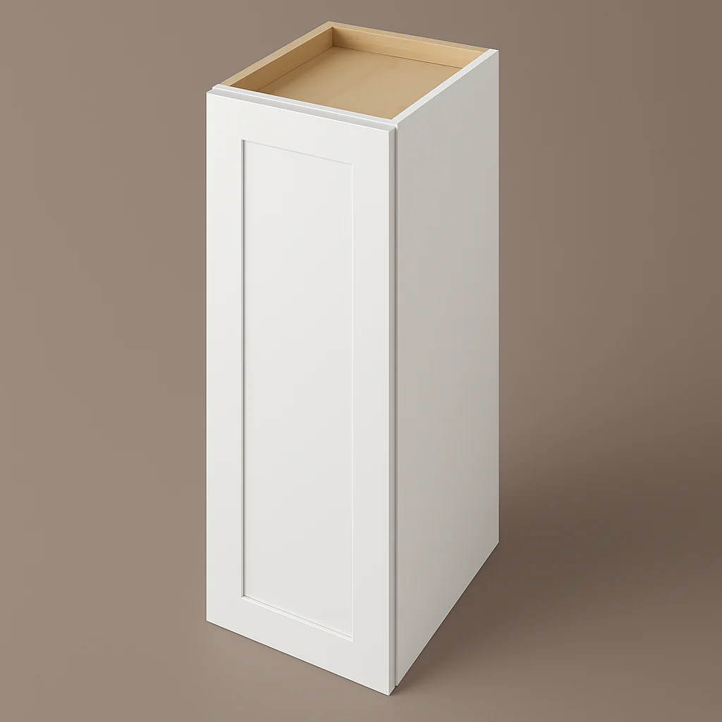 Hampton Bay Avondale Shaker Wall Kitchen Cabinet, 15 in. W x 12 in. D x 42 in. H, Alpine White