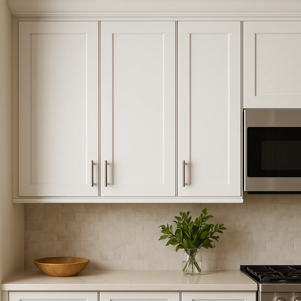Hampton Bay Avondale Shaker Wall Kitchen Cabinet, 15 in. W x 12 in. D x 42 in. H, Alpine White - Image 4