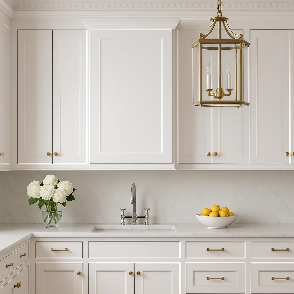 Hampton Bay Avondale Shaker Wall Kitchen Cabinet, 18 in. W x 12 in. D x 30 in. H, Alpine White - Image 3