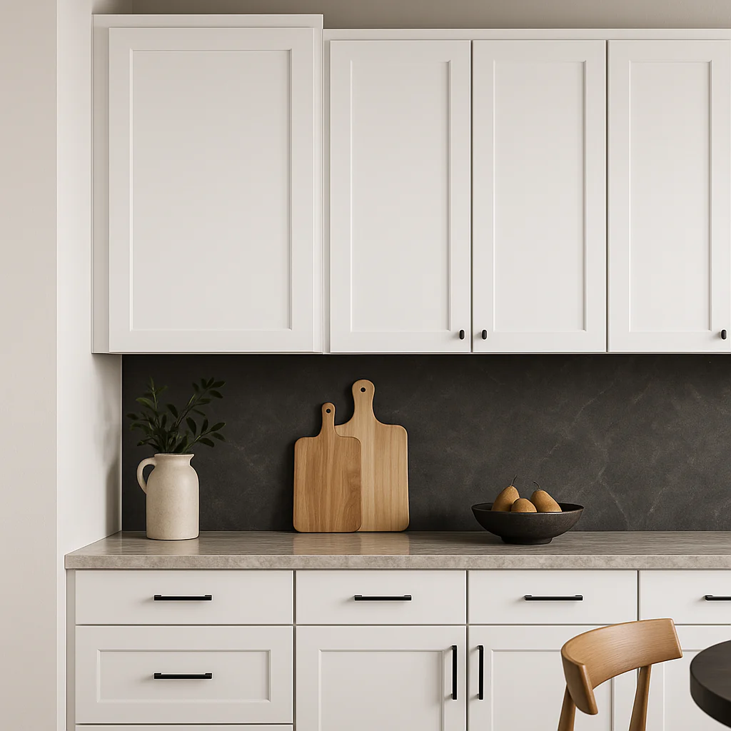 Hampton Bay Avondale Shaker Wall Kitchen Cabinet, 24 in. W x 12 in. D x 36 in. H, Alpine White - Image 2