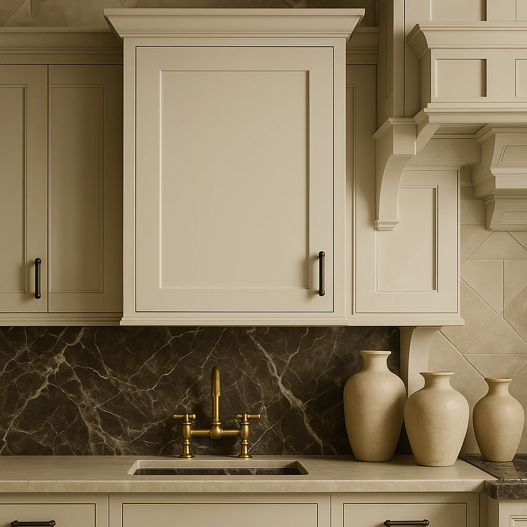 Hampton Bay Avondale Shaker Wall Kitchen Cabinet, 24 in. W x 12 in. D x 36 in. H, Antique White - Image 2