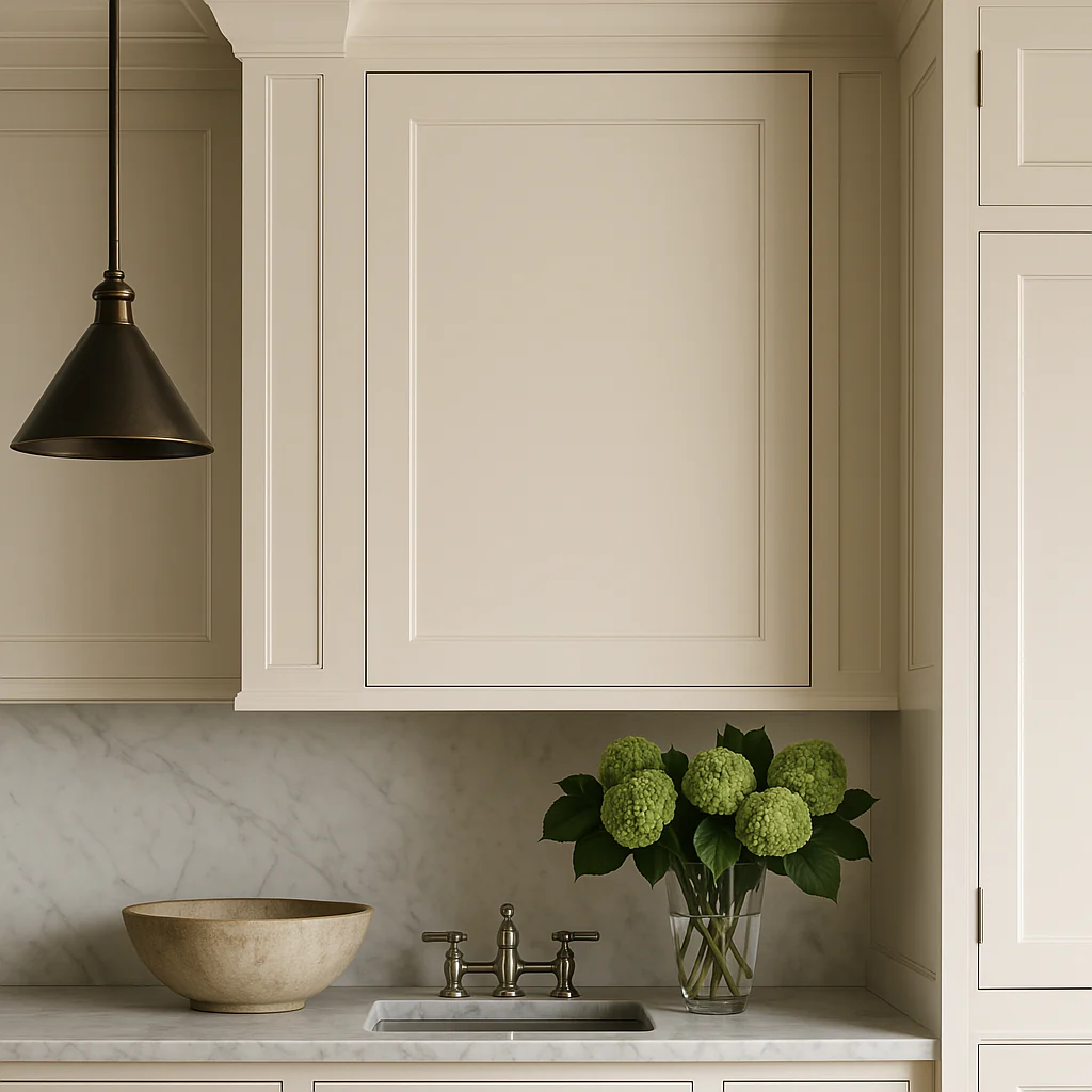 Hampton Bay Avondale Shaker Wall Kitchen Cabinet, 24 in. W x 12 in. D x 36 in. H, Antique White - Image 3