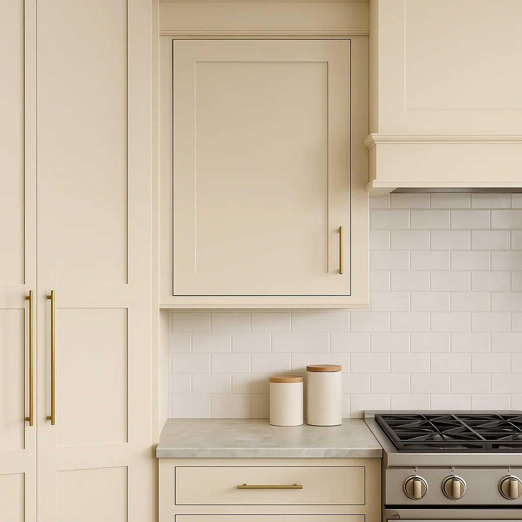 Hampton Bay Avondale Shaker Wall Kitchen Cabinet, 24 in. W x 12 in. D x 36 in. H, Antique White - Image 4