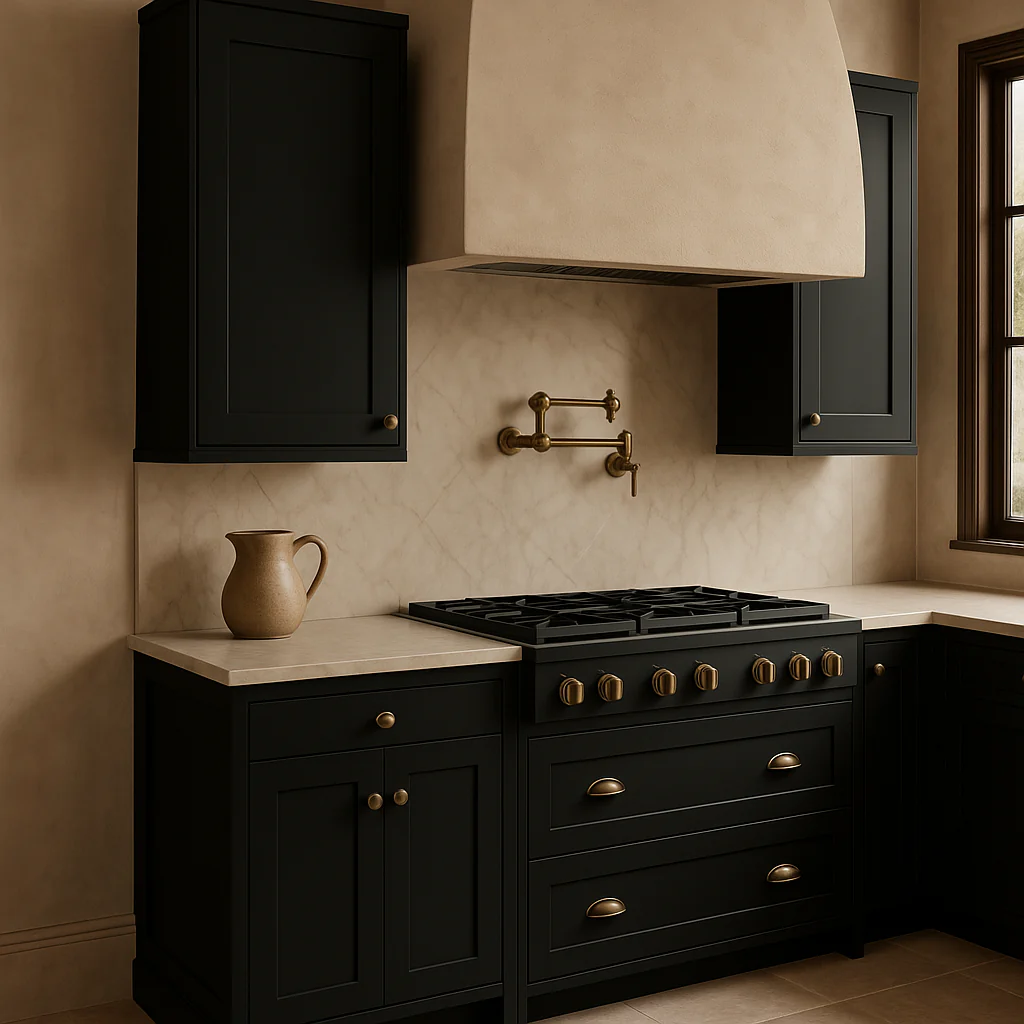 Hampton Bay Avondale Shaker Wall Kitchen Cabinet, 24 in. W x 12 in. D x 36 in. H, Raven Black - Image 4
