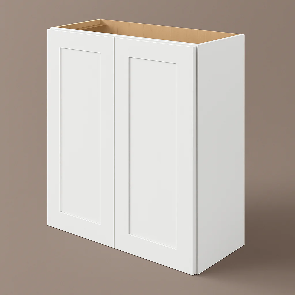 Hampton Bay Avondale Shaker Wall Kitchen Cabinet, 27 in. W x 12 in. D x 30 in. H, Alpine White