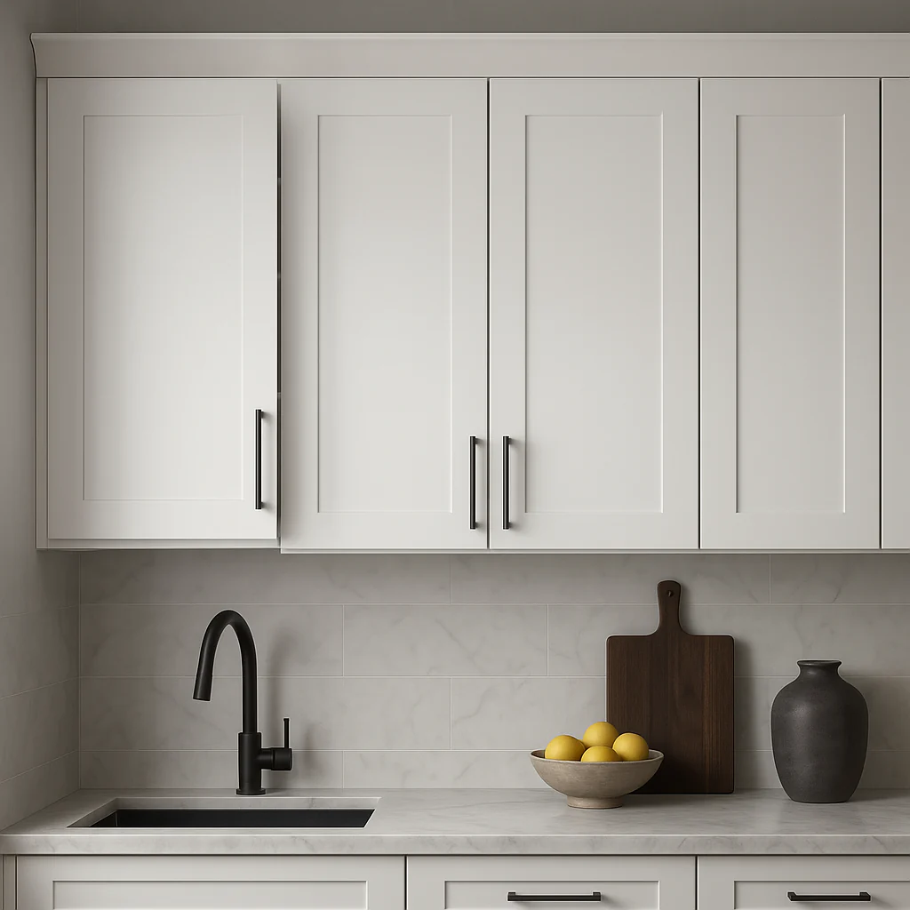 Hampton Bay Avondale Shaker Wall Kitchen Cabinet, 27 in. W x 12 in. D x 30 in. H, Alpine White - Image 4