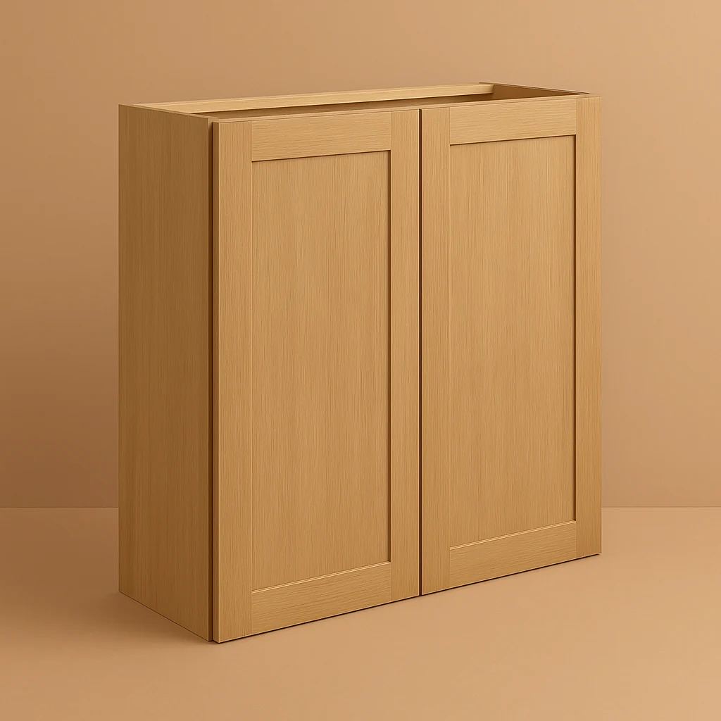 Hampton Bay Avondale Shaker Wall Kitchen Cabinet, 36x12x30, White Oak