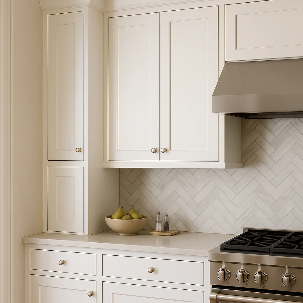 Hampton Bay Avondale Shaker Wall Kitchen Cabinet, 9 in. W x 12 in. D x 30 in. H, Alpine White - Image 3