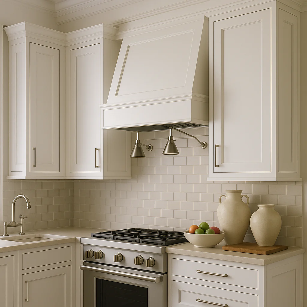 Hampton Bay Avondale Shaker Wall Kitchen Cabinet, 9 in. W x 12 in. D x 30 in. H, Alpine White - Image 4