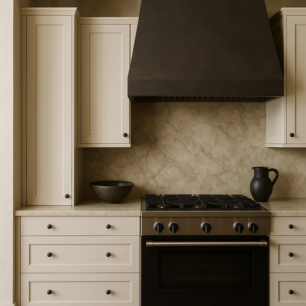 Hampton Bay Avondale Shaker Wall Kitchen Cabinet, 9 in. W x 12 in. D x 30 in. H, Antique White - Image 3