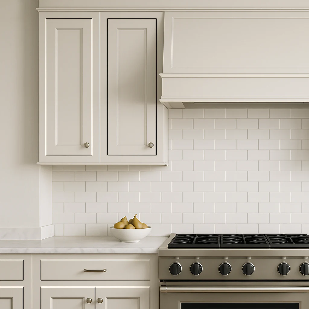 Hampton Bay Avondale Shaker Wall Kitchen Cabinet, 9 in. W x 12 in. D x 30 in. H, Antique White - Image 4