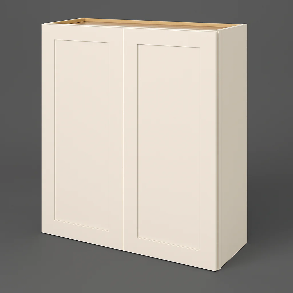 Hampton Bay Avondale Shaker Wall Kitchen Cabinet, Antique White, 36x12x42