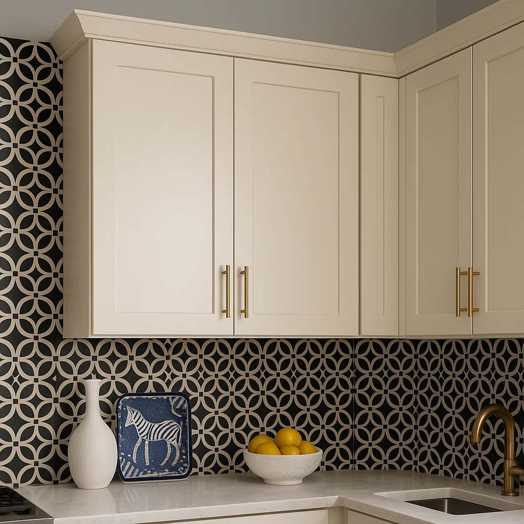 Hampton Bay Avondale Shaker Wall Kitchen Cabinet, Antique White, 36x12x42 - Image 4