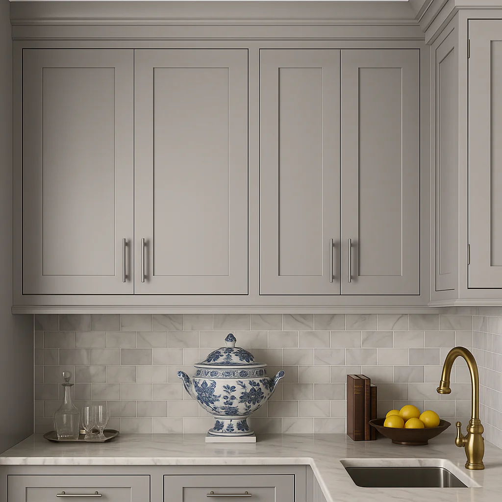 Hampton Bay Avondale Shaker Wall Kitchen Cabinet, Dove Gray, 36x12x36 - Image 4