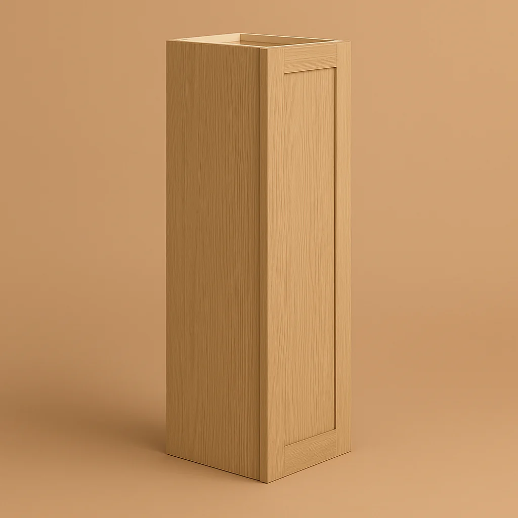 Hampton Bay Avondale Shaker Wall Kitchen Cabinet in White Oak - 12x12x42