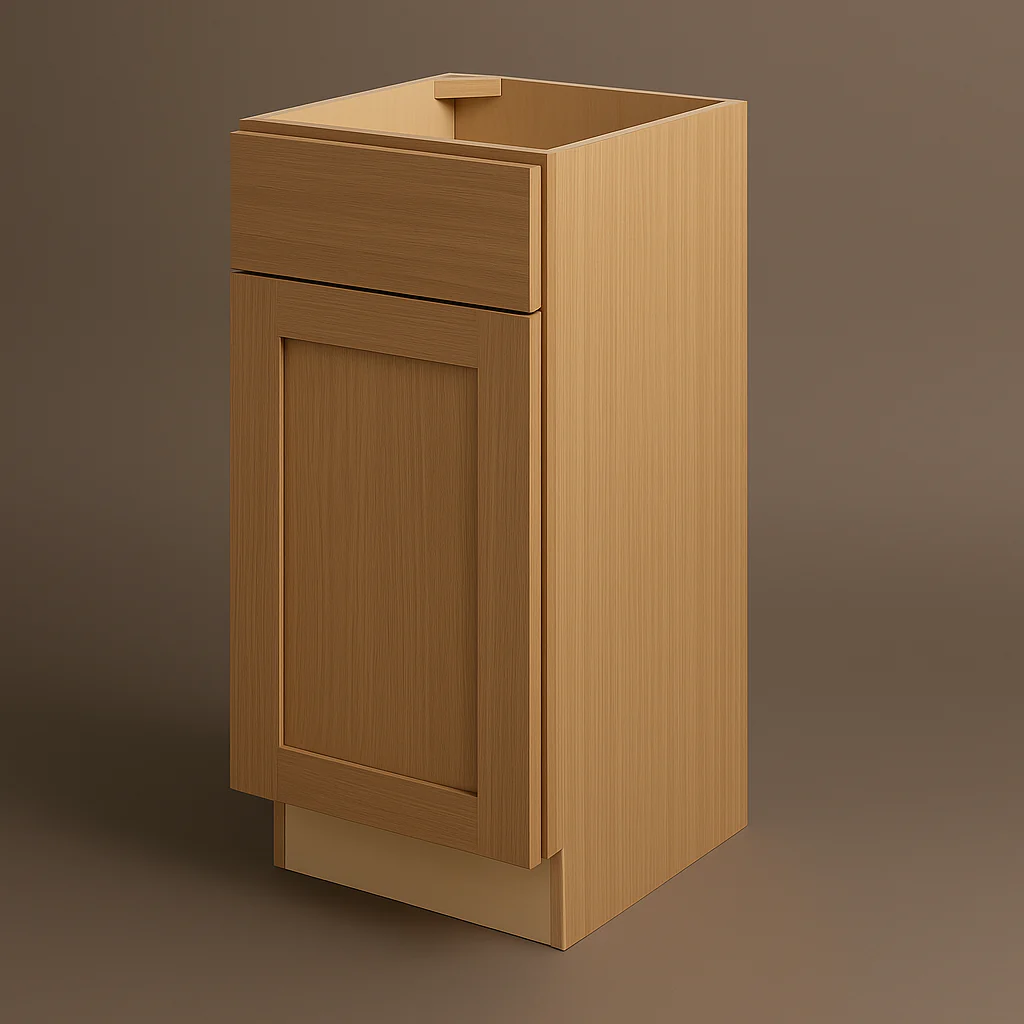 Hampton Bay Avondale White Oak Shaker Base Kitchen Cabinet - Ready to Assemble