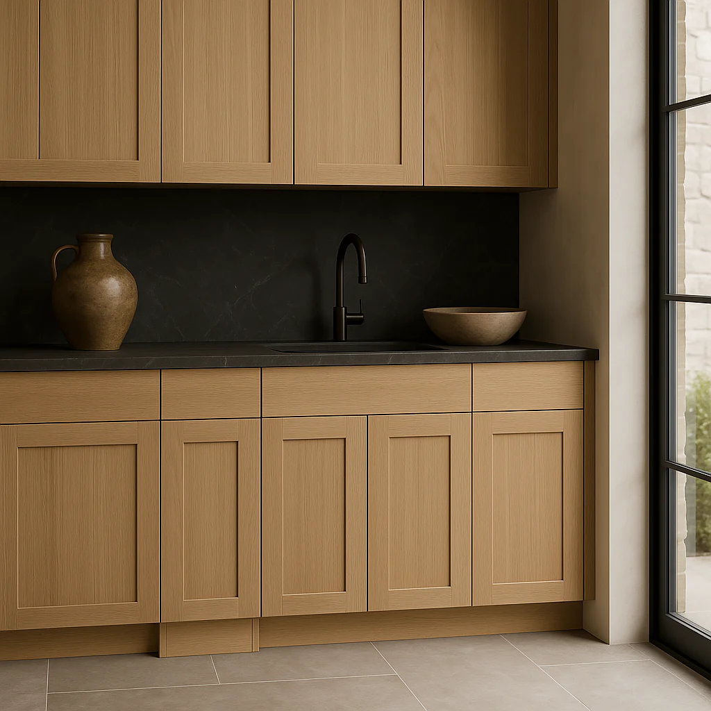 Hampton Bay Avondale White Oak Shaker Base Kitchen Cabinet - Ready to Assemble - Image 2