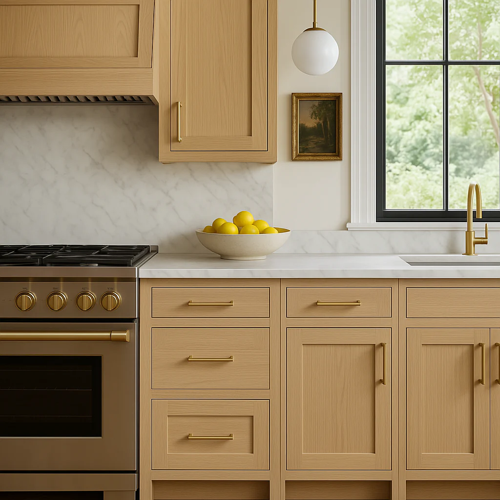 Hampton Bay Avondale White Oak Shaker Base Kitchen Cabinet - Ready to Assemble - Image 4