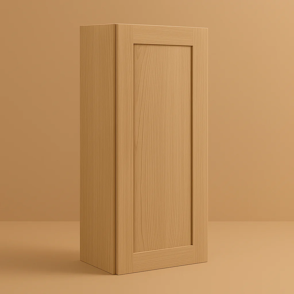 Hampton Bay Avondale White Oak Shaker Wall Kitchen Cabinet, 15x12x36 in.
