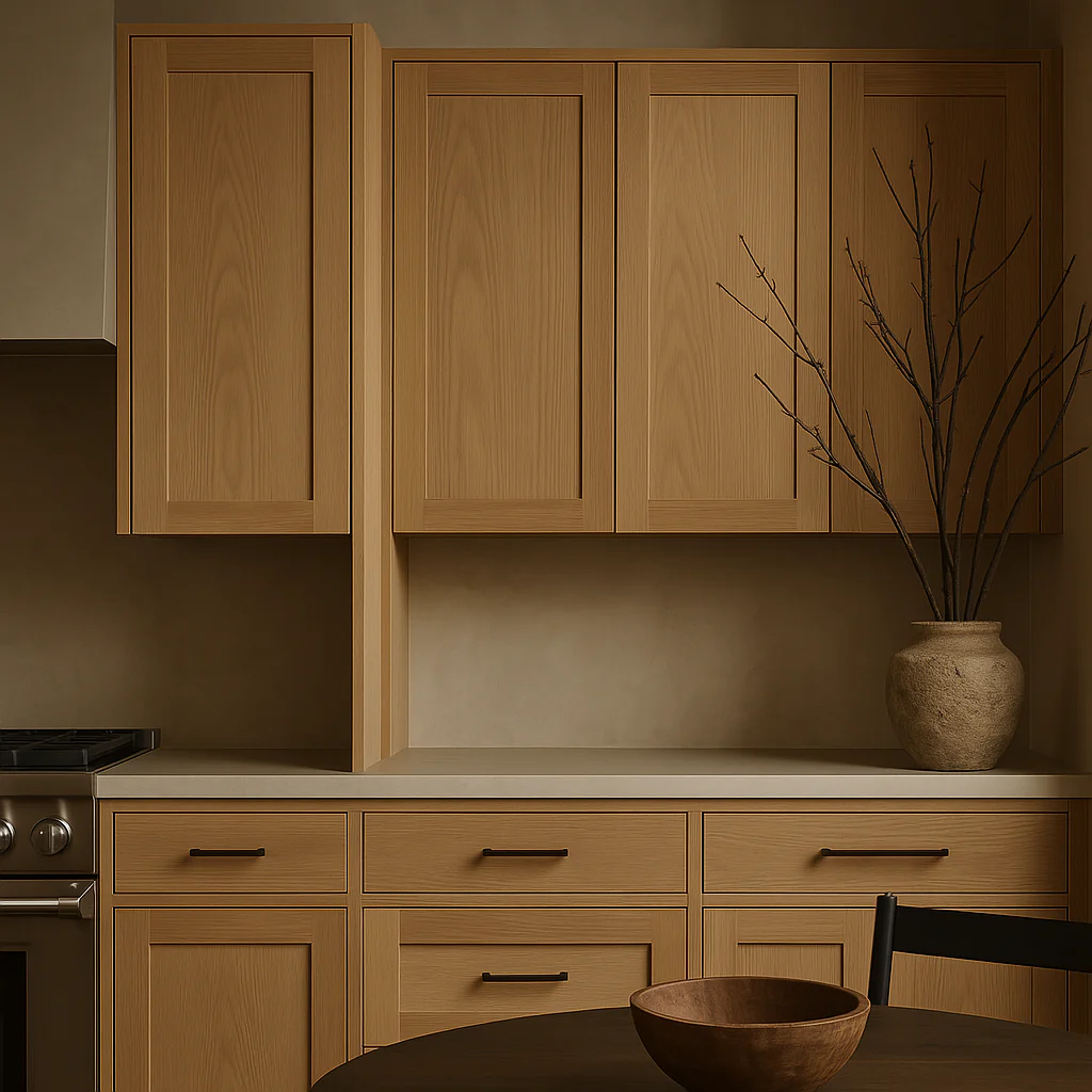 Hampton Bay Avondale White Oak Shaker Wall Kitchen Cabinet, 15x12x36 in. - Image 2